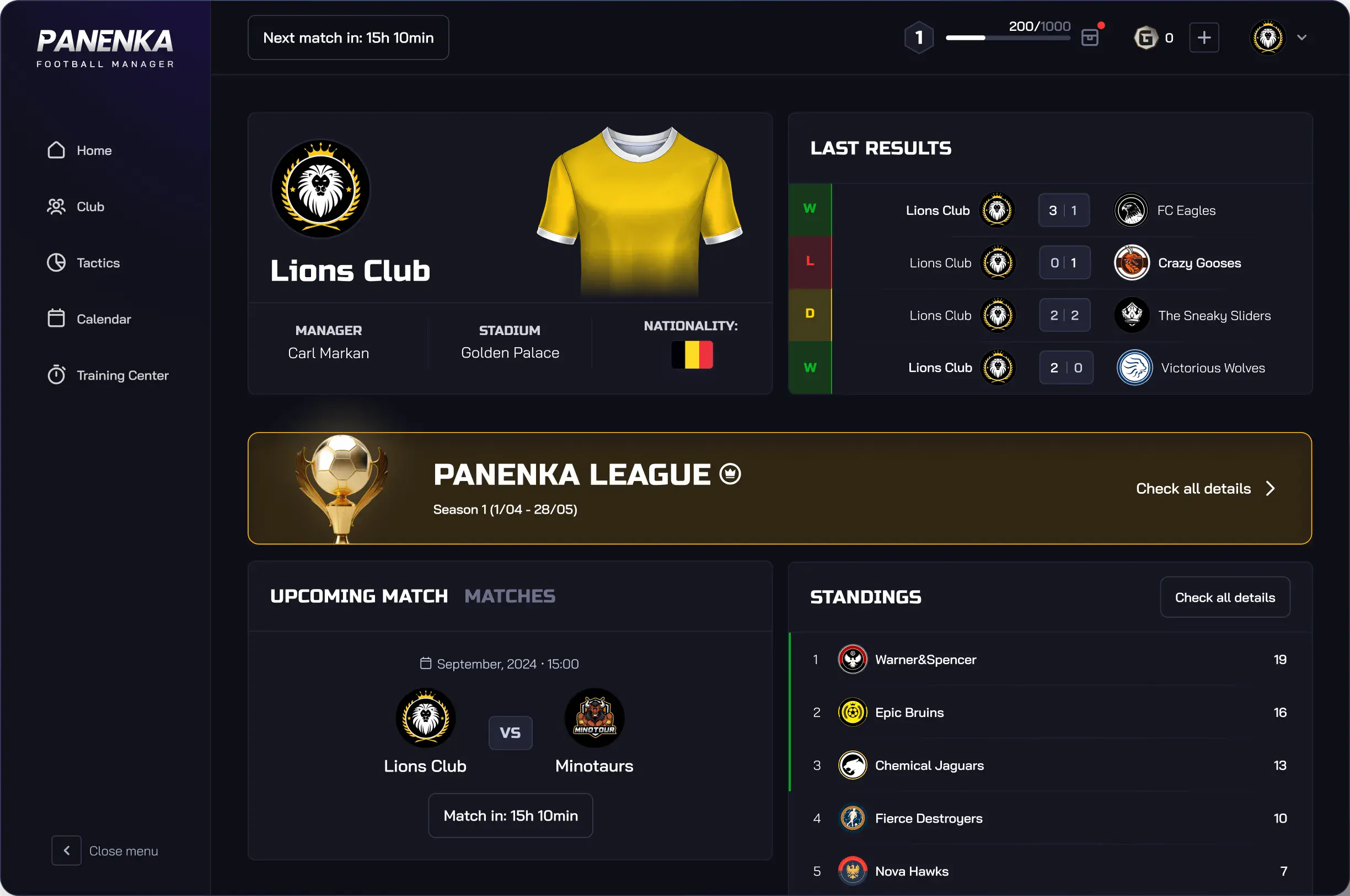 panenka-app-dashboard